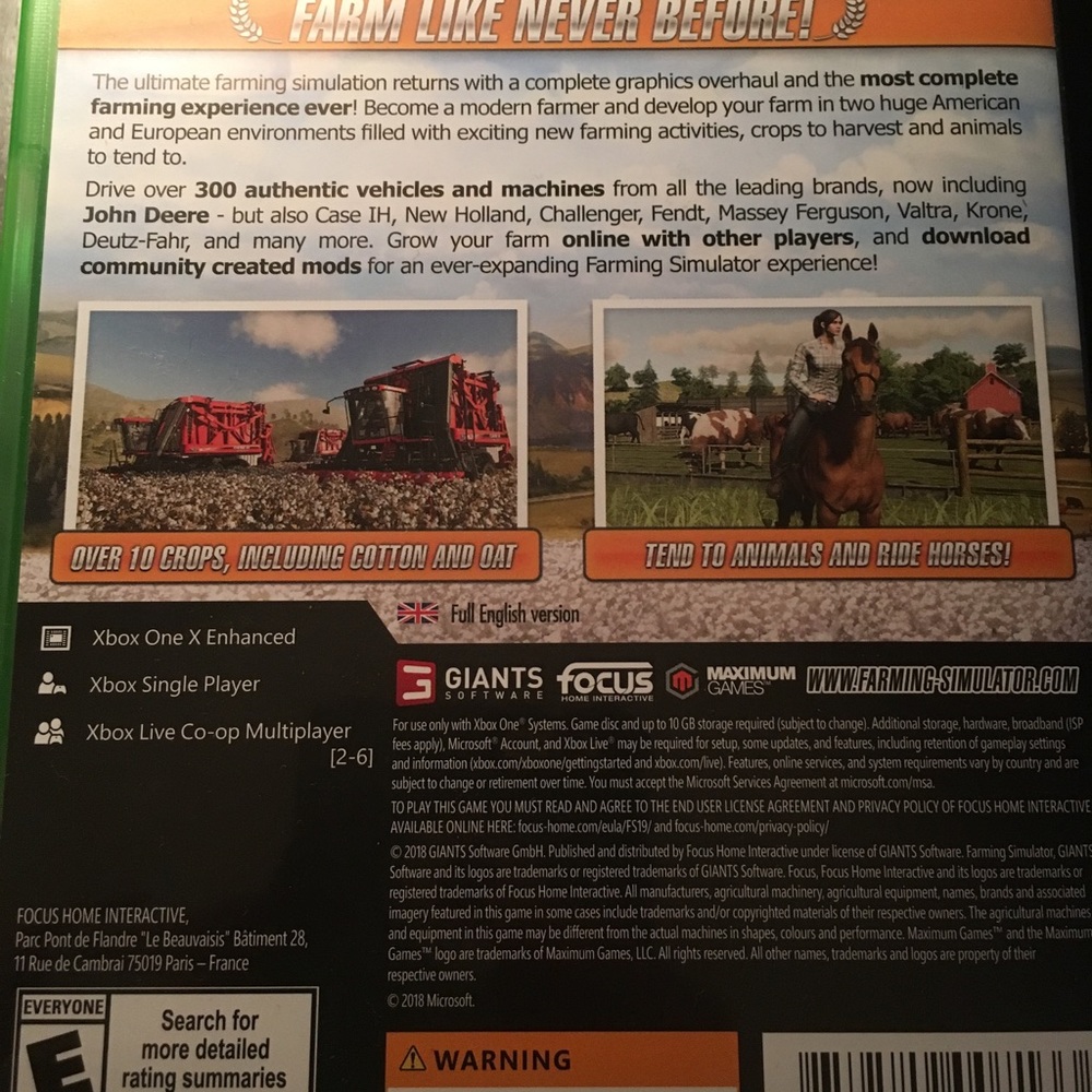 Xbox One Farming Simulator 19 - Picture 5 of 5
